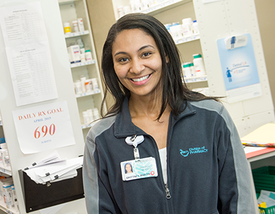 Portrait of a female pharmacist