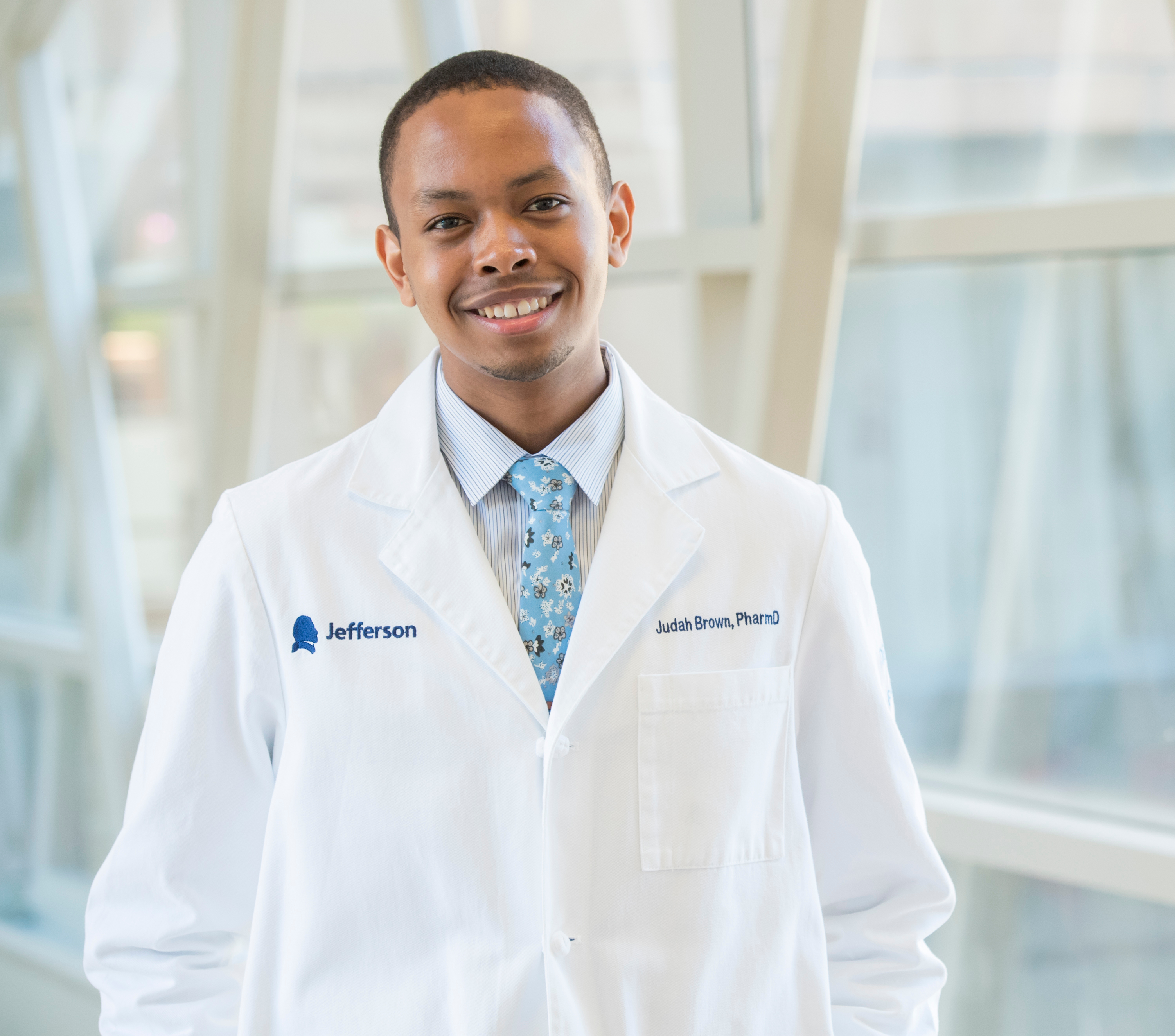 portrait of a male pharmacy student