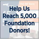 Help Us Reach 5,000 Foundation Donors!