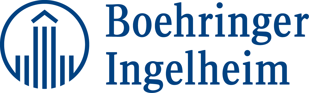 Blue and White Logo of Boehringer Ingelheim